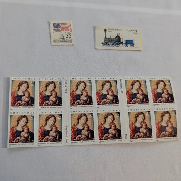 Random USPS Stamp Bundle 15-cent through 37-cent Variety - Picture 7 of 14
